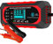 10A Autobatterie Ladegerät, 12V 24V Ladegerät, Batterie Ladegerät, Intelligenter Batterieladegerät mit Temperaturausgleich für Auto LKW Motorrad Rasenmäher (Rot)