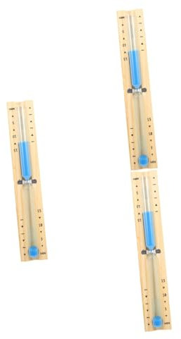 Toddmomy 3pièces Minuteur pour Sauna Sablier Décoratif Timer Pratique Et pour Détente Et Rappels