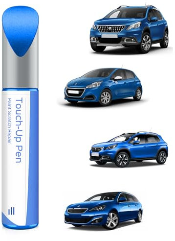 ESM Blue Vertigo Vernice per ritocchi per Peugeot Corrispondenza Esatta, riparazione graffi e scheggiature