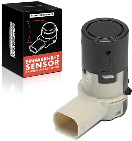 Frankberg 1x Capteur de stationnement PDC Vorne Arrière Compatible avec Clio III BR0/1 CR0/1 Grandtour KR0/1 Master II Bus JD Grand Scénic II JM0/1 Interstar Camionnette X70 Remplacer# 7701062074
