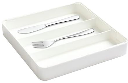 Zuasdvnk Organisateur de tiroir en argent, appareils plats pour tiroir, organisateur de tiroir à couverts, boîte de rangement pour couverts, cuillères, porte-fourchettes, housse pour la vaisselle de