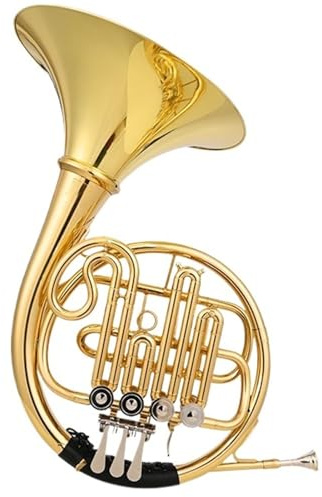 Waldhorn Musikinstrumente Waldhorn Drei Vier Tasten Einzel Und Doppelreihe Bb F Tune Professionelles Blechblasinstrument(B)