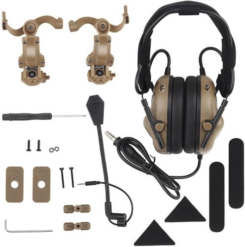 ACEXIER Casque tactique GEN 5, casque de tir sans réduction de bruit, pour casque monté sur la tête, 2 en 1, 0PS Core A.RC et Team W.endy M-IOK