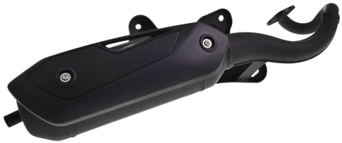 Auspuff TECNIGAS Silent Pro PEUT Speedfight 3 50 AC (2-Takt) Typ:F1 | 2-Takt Typ:F1, leise unauffällige Auspuffanlage für Roller; kompatibel mit PEUGEOT Citystar 50 2T AC, Citystar 50 RS 2T AC