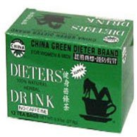 Uncle Lees Teas Dieters te Kina grön, 12 påsar (förpackning med 4)