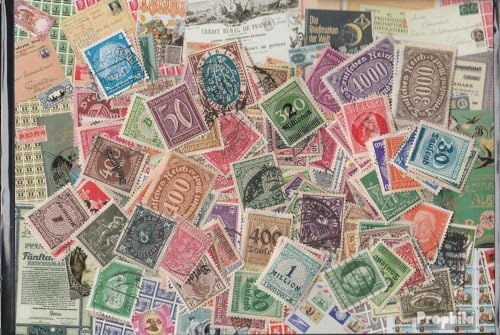 Prophila Collection Deutsches Reich 200 Verschiedene Marken aus den Jahren 1872 bis 1932 mit Nebengebieten (Briefmarken für Sammler)