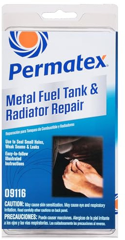 Permatex, kit di riparazione per radiatore e serbatoio del carburante, modello: 09116