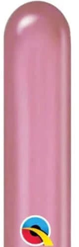 260Q - Palloncini modellabili in lattice Qualatex 100 ct, colore: Malva cromato