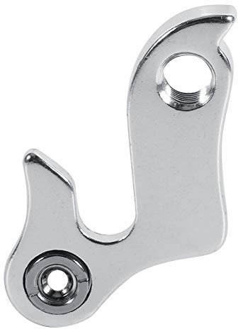 Rear Derailleur Hanger, 1Pcs Mountain Road Bike Gear Hanger Aluminium Alloy Rear Gear Mech Frame Tail Hook Dropout Adapter with Nuts for ycle Bikes Cycling (1 #)