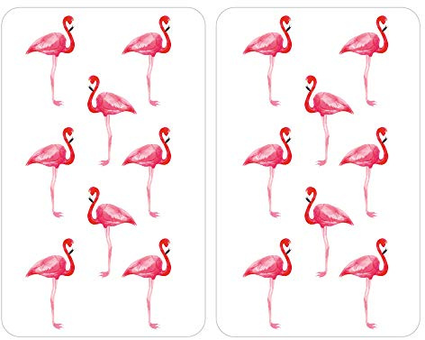 WENKO Herdabdeckplatten Universal Flamingo