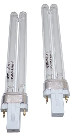 UVBrite® 2 x 13W PLS UV-C Bulb UV Lamp for Pond Filter UVC High Performance Quartz Algae Blanket Weed Control - Multi Variation