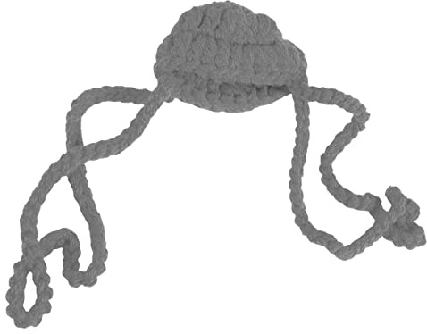 Cache-Nez en Fil pour Réchauffer le Nez, Cache-Nez, Respirant et Confortable, Housse de Protection du Nez pour Jouer des Instruments, Poussière, Anti-pollen (Gris)