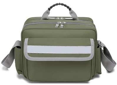 Arzttasche Medizinische Tasche Rot, Organizer für medizinische Notfallausrüstung, Überlebenswichtiges Trauma-Kit für Rettungssanitäter, Sanitäter, Notfall- und medizinische Ausrüstungsset (Color :