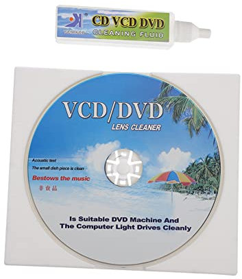 DOITOOL Cleaning Dish Set for Cd Player Cd Cleaning Brush Equipment Cleaner for Electronics Dvd Cleaner Dust Remover