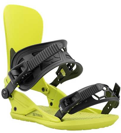 Union Strata Fixations de snowboard pour homme Vert acide Taille M