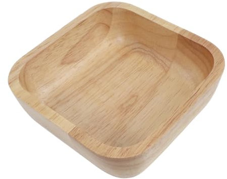 Amosfun Ciotola Quadrata in per Insalata Contenitore in Gomma 15 Cm Insalatiera e Leggera per Frutta e Verdure e Ristoranti