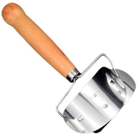PRETYZOOM Molde Para Envoltorio De Dumplings Cortador De Empanadillas De Cocina De Acero Inoxidable Mango De Madera Herramienta Para Cortar La De Dumplings Para Hacer Empanadillas Casa
