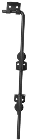 Sewroro Fence Gate Latch Heavy Duty Cane Bolt Outdoor Gate Stopper Garden Border