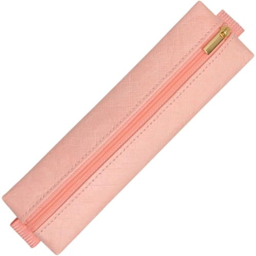 HiyyFloy Federmäppchen Aus Kraftpapier, Leichtes Mini-federmäppchen, Tragbares Kleines Federmäppchen, Schmales Federmäppchen Reißverschluss Für Büro Und Outdoor