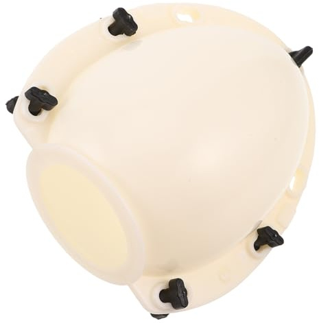 VILLFUL Moule Géant Oeuf de Pâques Moule Plastique Creux pour Chocolats Bonbons et Desserts DIY Doré Cassable pour Fêtes Jeux et Cadeaux Surprise