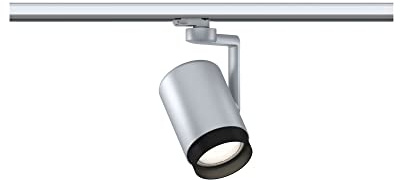 Paulmann 95412 Schienensystem ProRail3 Schienenspot Asthene E27 max. 50W 230V Chrom Schienensysteme Deckenschiene Metall, Kunststoff