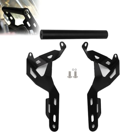 OUKENS Soporte De Navegación para Teléfono Móvil De Motocicleta, Soporte De Montaje para Teléfono De Motocicleta, Barra De Soporte GPS De Aluminio para Triumph Tiger 800 XCX/XRX 2015-2017