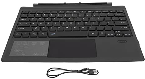 Acouto Teclado, con Panel Táctil 3 Teclado Negro de 33 Pies de Distancia para una Experiencia de Escritura Familiar