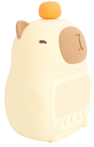 Aramox Jolie de la Nuit du Réveil de Capybara avec Fonction de Gradation 1500mAh Batterie Rechargeable pour la Chambre de Chambre pour Enfants