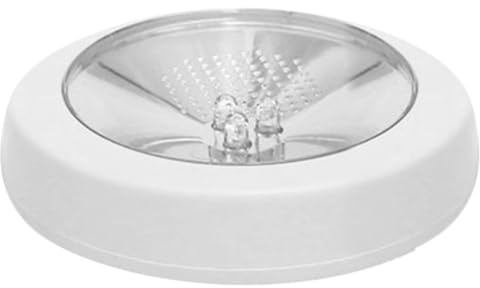 LED Untersetzer RGB Batteriebetrieben für Transparente Gläser, Weiß | Abs Ausführung, 3 Stück Aaa Batterie, Licht durch Vase und Glas, Deko für Tisch und Eisfiguren