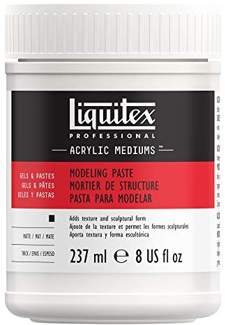 Liquitex Professional Modeling Paste Medium, 237 ml,White