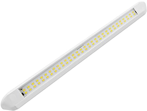 Dream Lighting Awning LED Light for Caravan Motorhome Campervan Outside 12v Light 6000K Cool White 21inch IP66 Waterproof White Aluminum Housing
