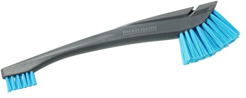 Fackelmann Tecno Cepillo Limpieza 2 en 1. Polipropileno. Gris y Turquesa. 20x5cm. 1ud.