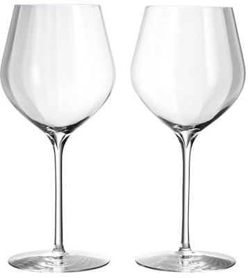 Waterford Elegance Big Red Optic Set of 2