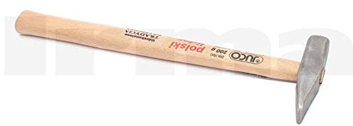 BSD Martillo de Ingeniero 100g - Martillo con Mango de Madera, Martillo de Cerrajero