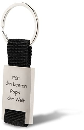 Geschenkeritter – Schlüsselanhänger Papa „Für den besten Papa der Welt“