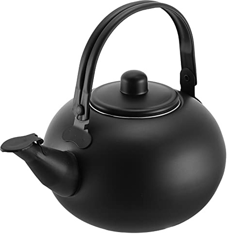 DOITOOL Induktion Wasserkocher Wasserkessel Ceranfeld Tee Wasserkocher Pfeifen Tee Wasserkocher Herd Top Tee Topf Metall Pfeifen Tee Topf Tee Wasserkocher für Home Oder Restaraunt Kettel