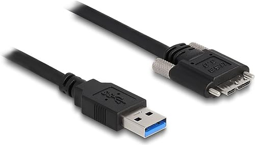 DeLOCK 87798 câble USB 0,5 m USB 3.2 Gen 1 (3.1 Gen 1) USB A Micro-USB B Noir