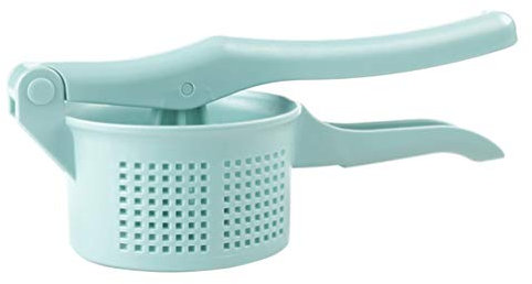 Luxshiny 1pezzi Schiacciapatate in Acciaio Portatile per Purè di Patate Gadget da Cucina per Casa Facile da Impugnare e Utilizzare Design Scavato per Pressatura Facile