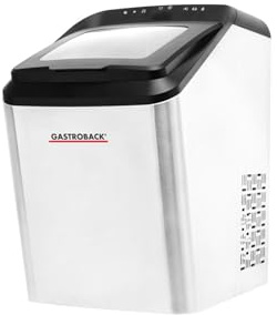 GASTROBACK 61143 Ice Cube Maker Pro, Stainless Steel, 145 W, 1 Kilogram