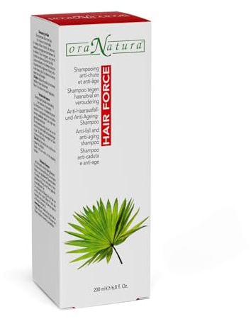 Ora Natura - Shampooing anti-pelliculaire HAIR BALANCE. Shampooing anti-sébum, démangeaisons et pellicules. 200 ml