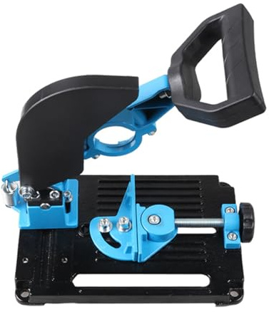Soporte para amoladora angular, soporte universal para amoladora angular fija, abrazadera ajustable de 45 grados, soporte fijo para amoladora angular, versión de doble propósito