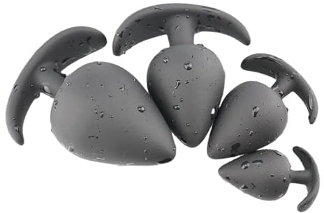 Anal Plug Set für Frauen und Männer, Butt plug mit Sicherheits-T-Griff Anal Stopper Anal Dildo Anal Masturbator Prostata Massager ButtPlug Dilatatoren SM Sexspielzeug für Paar