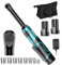 Seesii 55N.m Akku Ratschenschlüssel, 15CM Akku Ratsche, 2x2000mAh Akkus Elektrischer Ratschenschlüssel, 3/8 400 U/Min Kabelloser Ratschenschlüssel Set mit Schnellladung und 7 Stecknüsse
