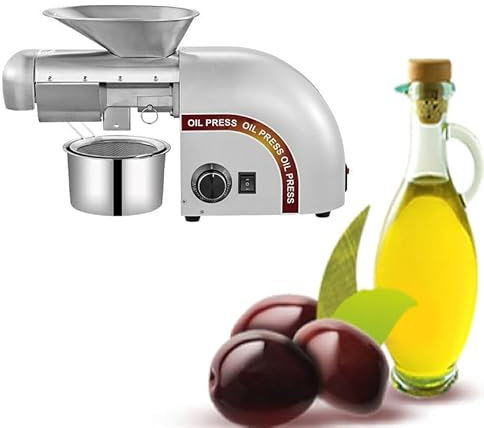WEIMILOR Kitchen Oil Press Machine Electric Automatic Oil Press Organic Oil Expeller for Sesame Commercial Grade1250W