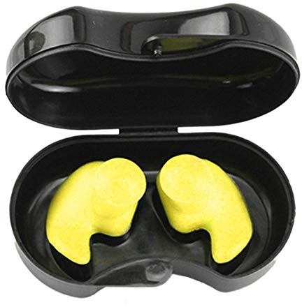 Tapones para los oídos de agua, tapones para los oídos de natación, 2 tapones de silicona para los oídos, protectores de oídos, suministros de natación para ducha, surf, esnórquel, regalos para