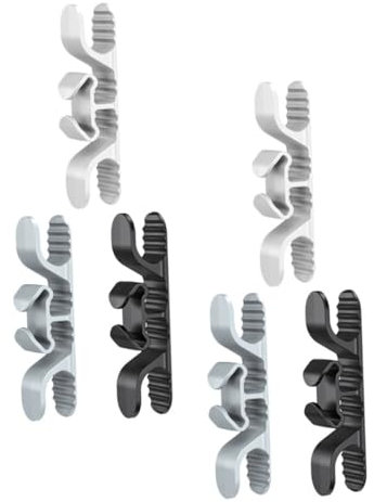 6 Pack Appliance Power Cable Organizer Cord Holder for Kitchen