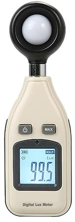 Handheld Light Meter, 5PCS Digital Lux Meter Backlight 0~200000 Handheld Photometer Luminometer Lux/FC LM Tester Light Luxmeter Measuring Tools