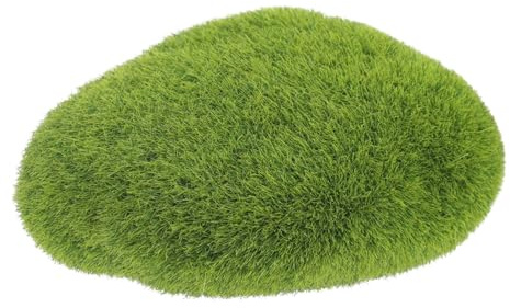 TOYANDONA Mousse Décorative Aquarium Imitation Algue Verte Mousse De Résine Grosse Taille 7x5x3,5 Cm Décor Aquatique pour Décor De Réservoir Poisson Aquarium D’Eau Douce