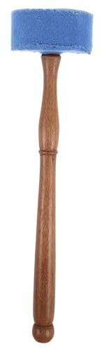 STOBAZA Mazo de Sonido para Cuencos Mazo para Gong para Cuenco Musical para Meditación y Rituales de Madera