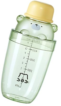 RASTKY Shaker da Cocktail Ricco di Sostanze Nutritive in Plastica Premium per Bevande Salutari, Vino, Margarita, per Feste All'aperto (Giallo 26 cm/10,2 pollici)